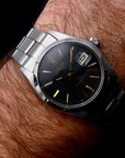 SOLD Rolex Oysterdate Precision 1971 Oyster Date Matt black-grey dial / gold markers