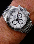 RES Rolex Cosmograph Daytona 126500LN – White Dial – 2023