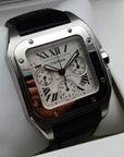 SOLD Cartier Santos 100 Certified Xl Chronograph