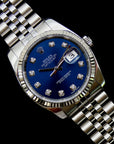 Sold Rolex Datejust 116234 – Blue Diamond Dial