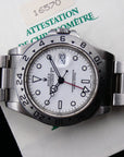 Rolex Explorer II Certified with papers / bracelet upgrade / 16570