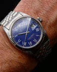 SOLD Rolex Datejust 16014 36 Rare blue buckley / 1984