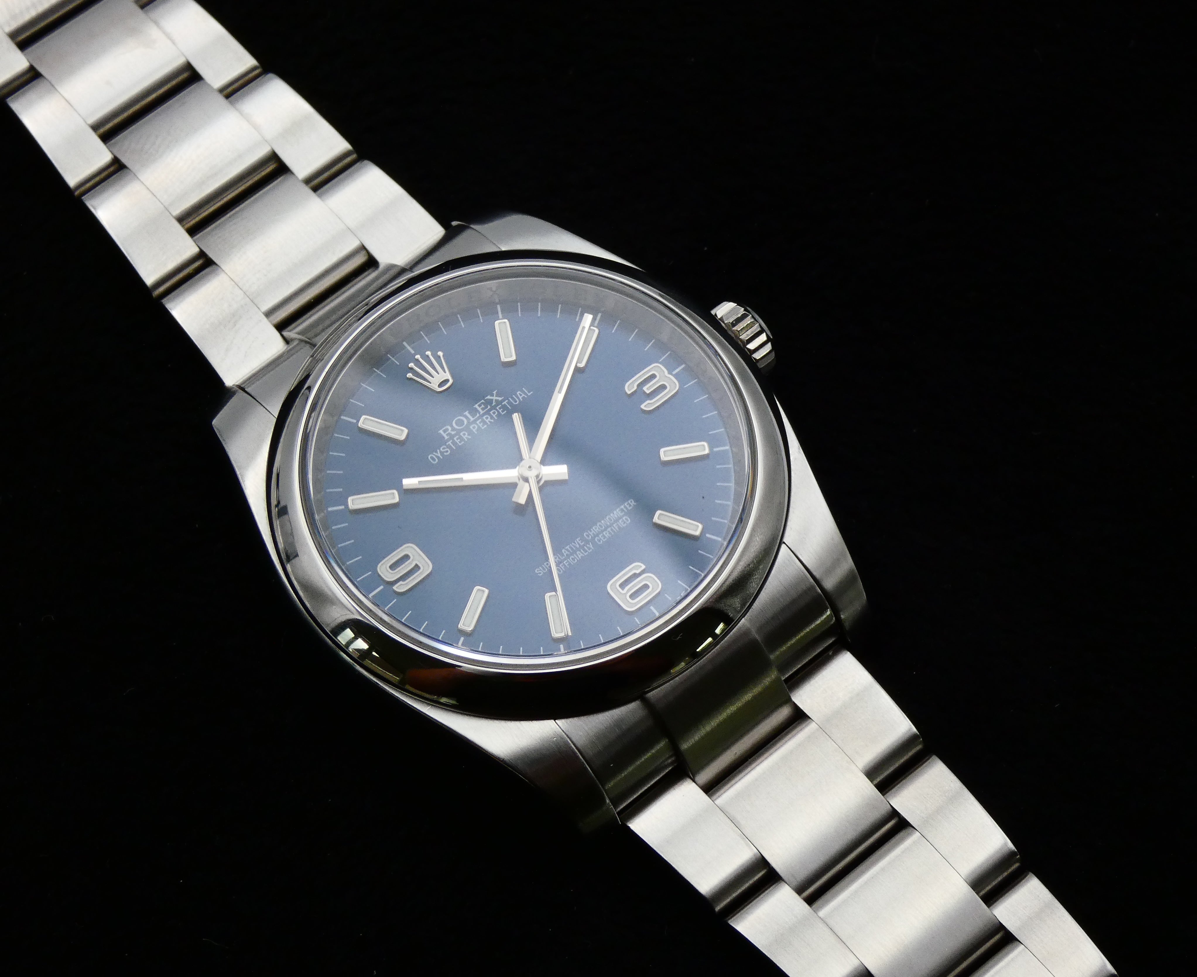 Sold Rolex Oyster Perpetual 36 116000 blue – EON Watches