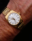 SOLD Rolex Oyster Perpetual 31 white buckley 6748