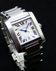 SOLD Cartier Tank Française fresh service Cartier