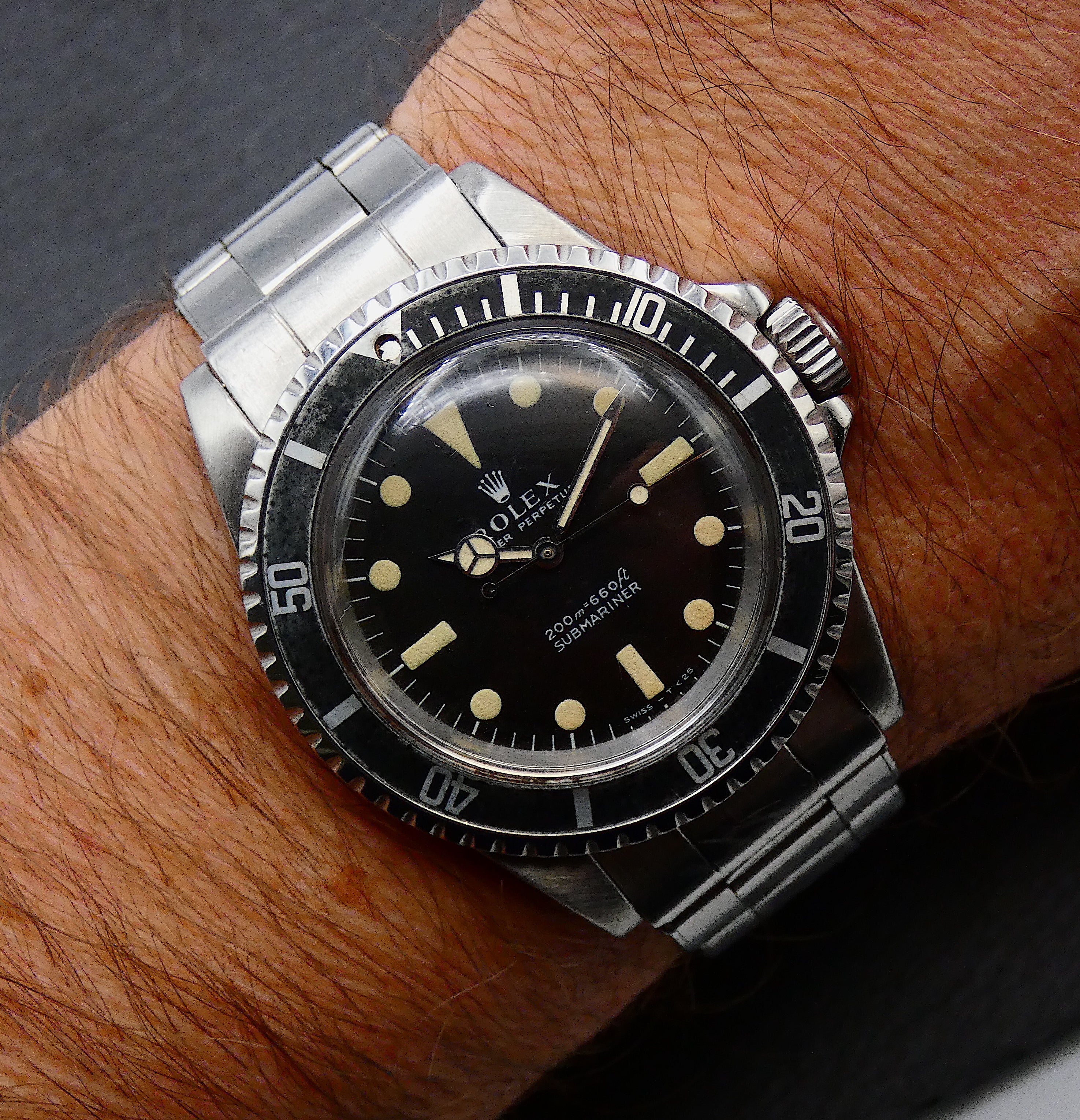 Rolex Submariner (No Date) meters first 1968 5513 – EON Watches