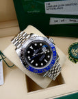 SOLD Rolex GMT-Master II 2019 / NL / unpolished 126710BLNR aka batgirl