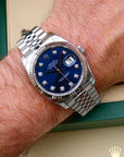 Sold Rolex Datejust 116234 – Blue Diamond Dial