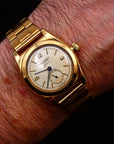 SOLD Rolex Oyster Perpetual 3130 Astrua / Mecan bracelet / 18k