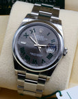 SOLD Rolex Datejust 36 wimbledon / 2022