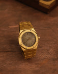 Audemars Piguet Royal Oak Nice condition! long bracelet / tropical fade grey 4100BA
