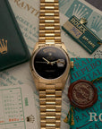 Rolex Day-Date 18038 Onyx Dial – Full Set – Dutch Delivered – 1986