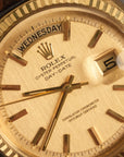 RES Rolex Day-Date 36 Rare Linen Pie Pan / 1965