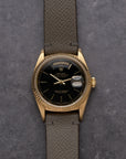 Rolex Day-Date 18038 – Black Roman Track Dial – 1986 - VAT REFUND POSSIBLE