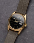 Rolex Day-Date 18038 – Black Roman Track Dial – 1986 - VAT REFUND POSSIBLE