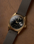 Rolex Day-Date 18038 – Black Roman Track Dial – 1986 - VAT REFUND POSSIBLE