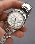 Rolex Sky-Dweller 326934 White Dial – 2019 with card