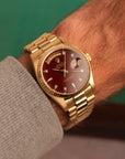 Rolex Day-Date 36 Oxblood Stella MINT 18038