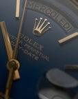 Rolex Day-Date 18038 – Blue Dial – 18K Gold – 1981