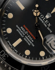 Rolex "red" Submariner 1680 - mark IV - 1975 - German papers
