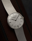 RARE Patek Philippe Calatrava 3468/5G – 18K White Gold – Integrated Bracelet - VAT REFUND POSSIBLE