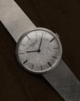 RARE Patek Philippe Calatrava 3468/5G – 18K White Gold – Integrated Bracelet - VAT REFUND POSSIBLE