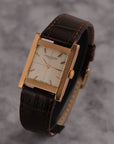 Jaeger-LeCoultre Tank Rose gold 18k / Super rare / crosshair dial / Large size