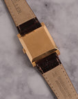 Jaeger-LeCoultre Tank Rose gold 18k / Super rare / crosshair dial / Large size