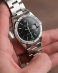 Rolex Oyster Perpetual Date unpolished with papers