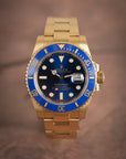 Rolex 116618LB Submariner Date 2017 / Watch + Card / 1 year warranty