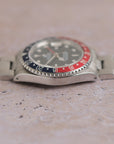 Rolex GMT Master II 16710 Pepsi P series from 2000 sold in 2001