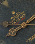 Rolex Explorer Very rare / early / RED DEPT 6610 1955