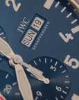 IWC Pilot Chronograph On steel / 2017 / with card IW377714 (Le Petit Prince)