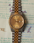 Rolex Datejust 36 1991 | Champagne Diamond Dial | Papers | Germany Delivered
