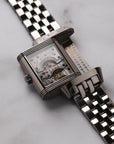 Jaeger-LeCoultre Grande Reverso Sun Moon On Steel / with papers / 2009 240.8.27
