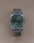 SOLD Rolex Air King 114200 with card 2018