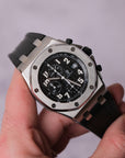Audemars Piguet Royal Oak Offshore Chronograph checked at AP / serviced and polished / 1 year warranty