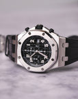 Audemars Piguet Royal Oak Offshore Chronograph checked at AP / serviced and polished / 1 year warranty