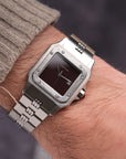 Cartier Santos Burgundy - unpolished - 1 year warranty 2960