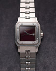 Cartier Santos Burgundy - unpolished - 1 year warranty 2960