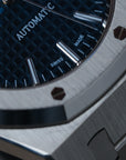 SOLD Audemars Piguet Royal Oak 15450st Blue dial