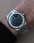 SOLD Audemars Piguet Royal Oak 15450st Blue dial