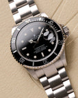 SOLD Rolex Submariner 16610 M-Serial – Engraved Rehaut – Card