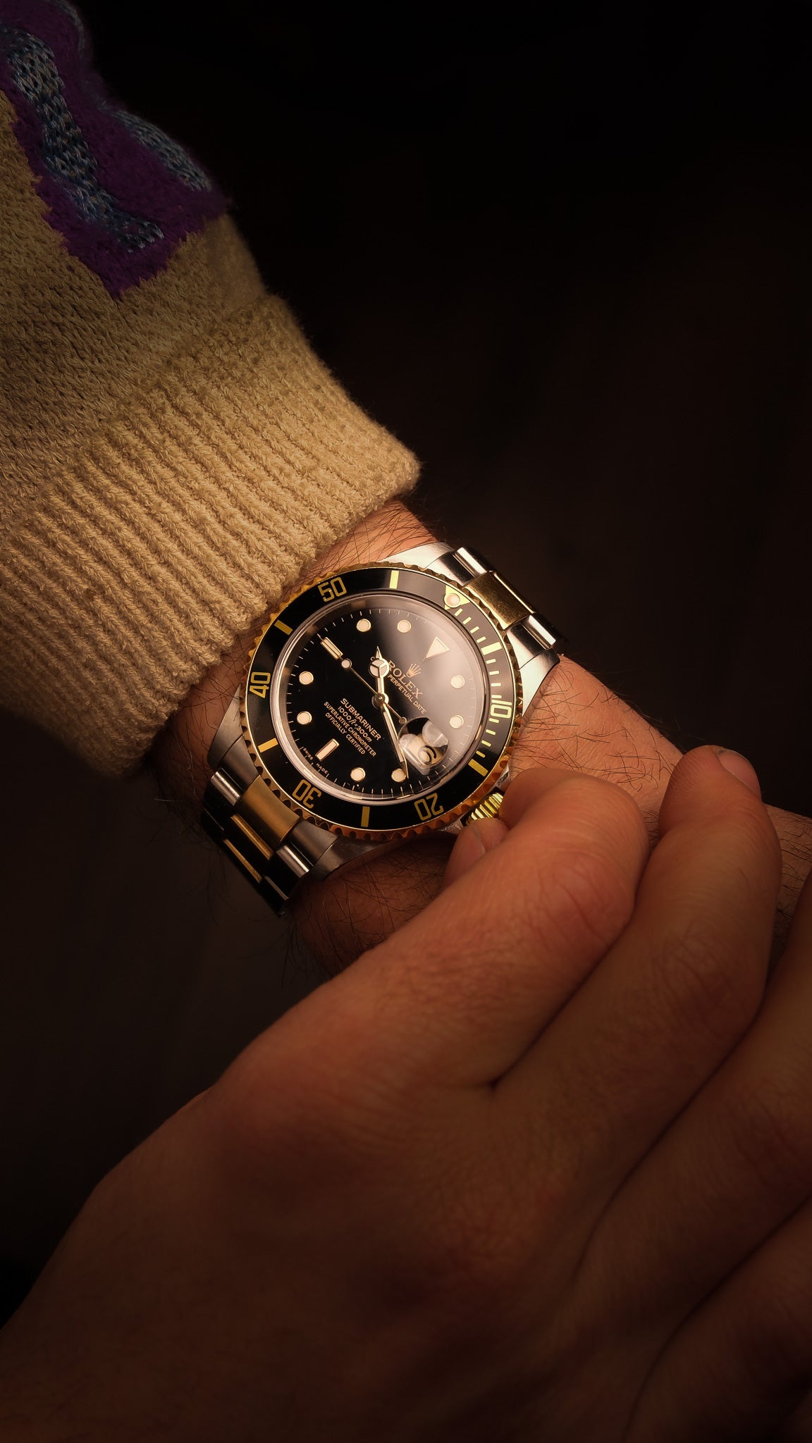 SOLD Rolex Submariner 16613LN No holes – EON Watches