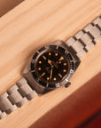 RESERVED Rolex Submariner 5508 original dial hands / James bond / 2 line Gilt Exclamation 1962
