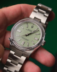 New/Unworn 41mm Pistachio Dial Full Set