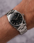 Vintage 1996 Rolex Air-King 14000 Black Dial with Papers