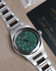 SOLD Girrard-Perregaux Laureato 81010 "Sunray Green" NEW 2022