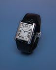 SOLD Cartier tank Solo Large Steel W5200028