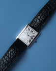 SOLD Cartier tank Solo Large Steel W5200028